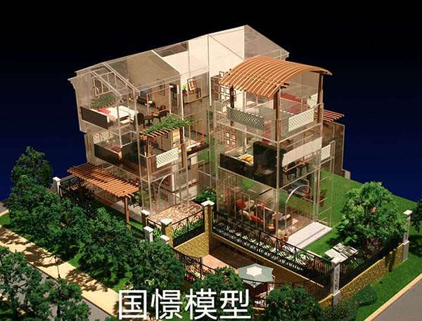 合水县建筑模型