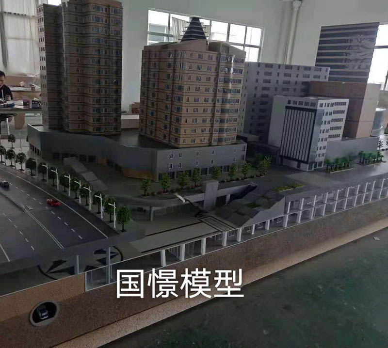 合水县建筑模型