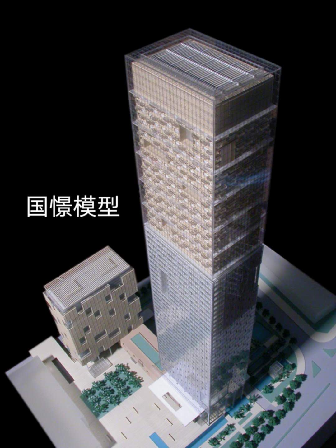 合水县建筑模型